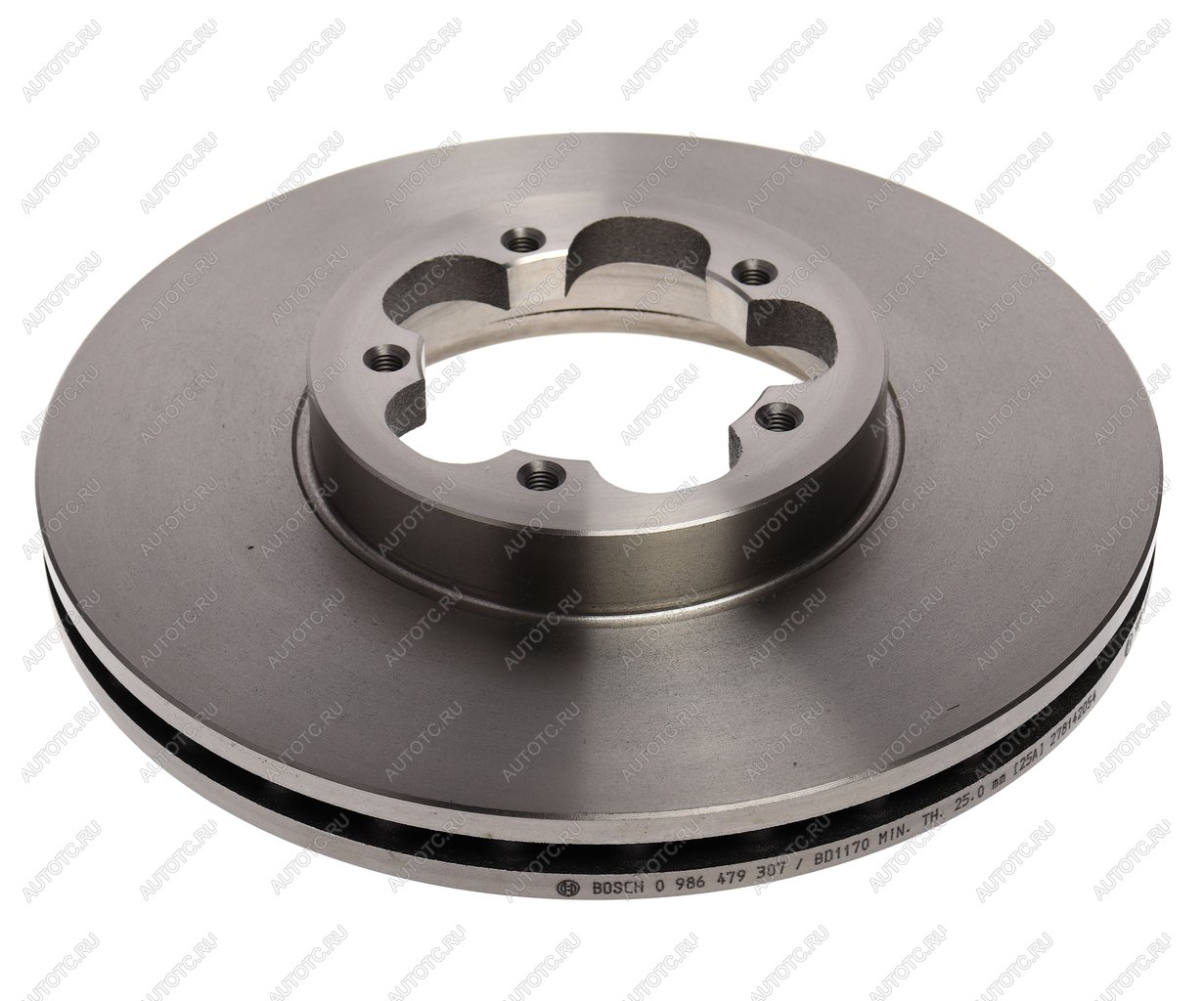 3 399 р. Диск тормозной FORD Transit (06-) передний (1шт.) BOSCH BOSCH 0986479307 BOSCH 0986479307  с доставкой в г. Кемерово