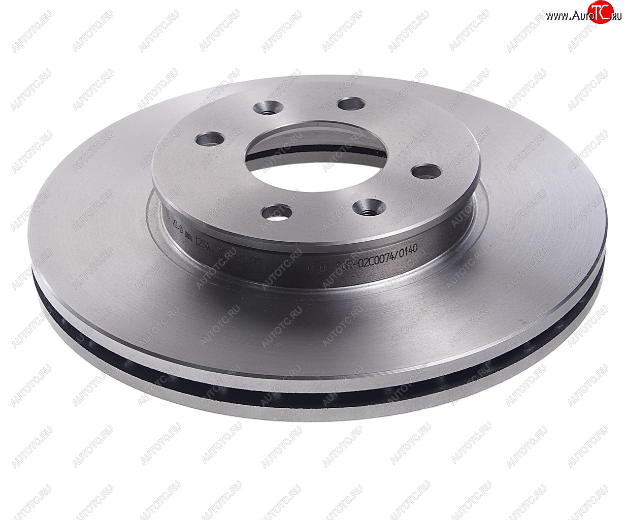 2 789 р. Диск тормозной HYUNDAI Accent (05-) KIA Rio (05-) передний (1шт.) BOSCH BOSCH 0986479367  с доставкой в г. Кемерово