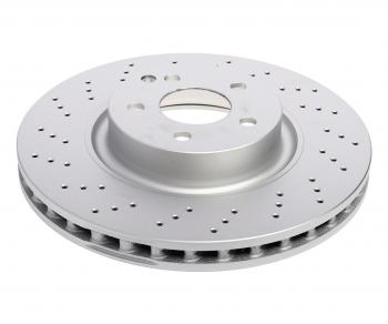 7 749 р. Диск тормозной MERCEDES S (W221) (05-13) передний (1шт.) BOSCH BOSCH 0986479413  с доставкой в г. Кемерово. Увеличить фотографию 1
