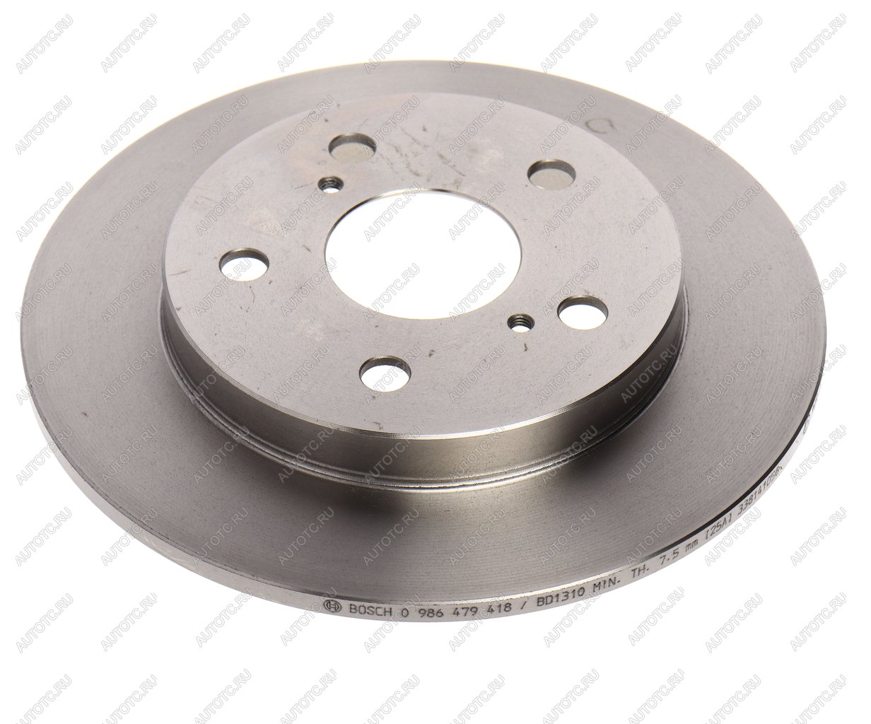 2 379 р. Диск тормозной TOYOTA Corolla (06-) задний (1шт.) BOSCH BOSCH 0986479418  с доставкой в г. Кемерово