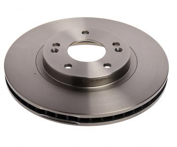 4 699 р. Диск тормозной HYUNDAI Santa Fe (00-) (4WD) (R16) передний (1шт.) BOSCH BOSCH 0986479434  с доставкой в г. Кемерово. Увеличить фотографию 1