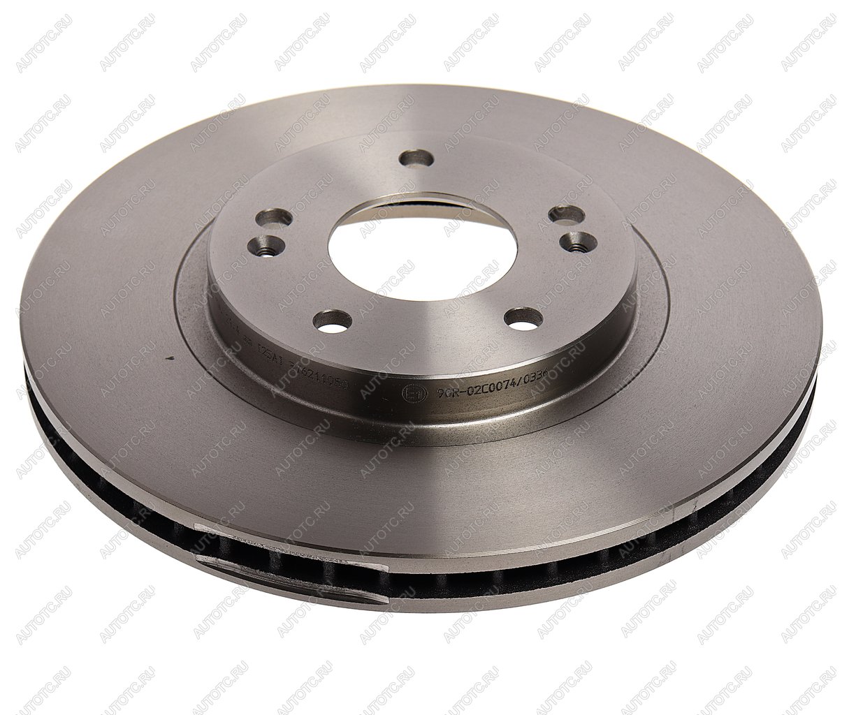 4 699 р. Диск тормозной HYUNDAI Santa Fe (00-) (4WD) (R16) передний (1шт.) BOSCH BOSCH 0986479434  с доставкой в г. Кемерово