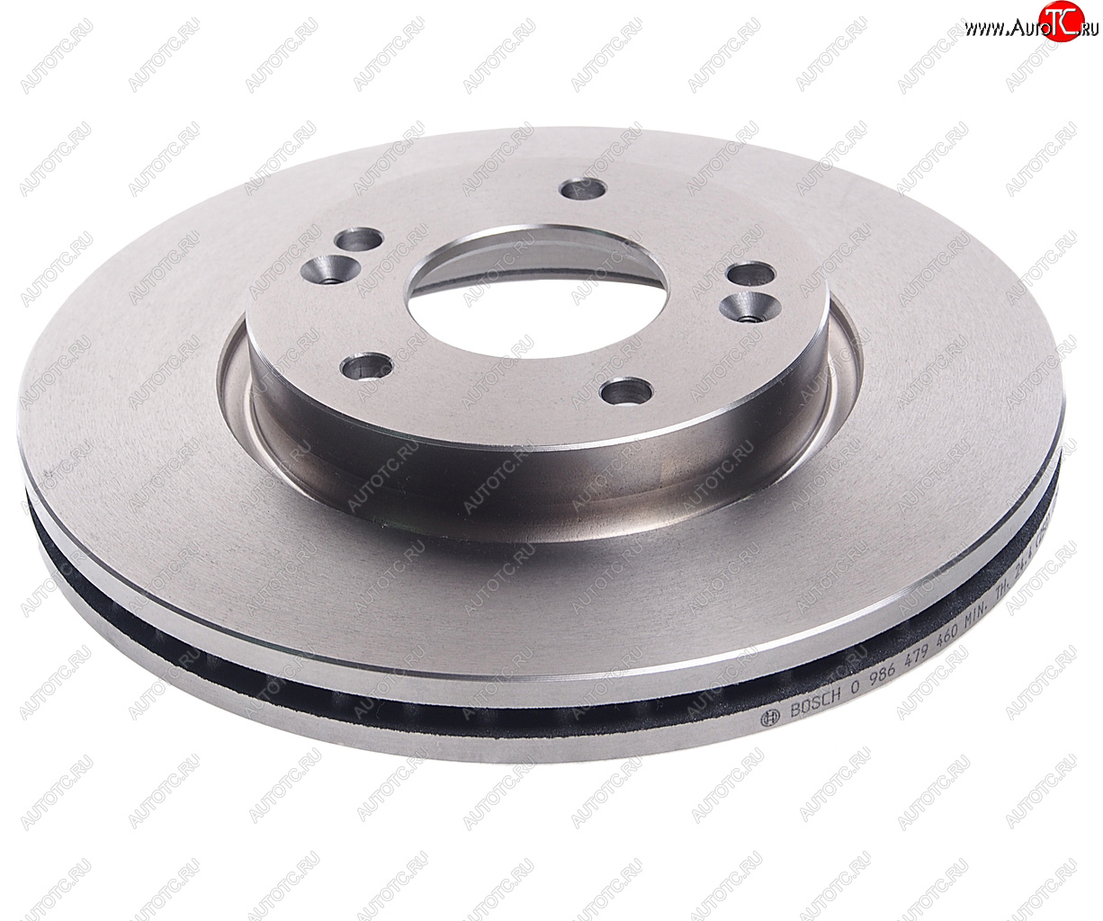 4 999 р. Диск тормозной HYUNDAI i30 (08-) KIA Ceed (08-) (R15) передний (1шт.) BOSCH BOSCH 0986479460  с доставкой в г. Кемерово