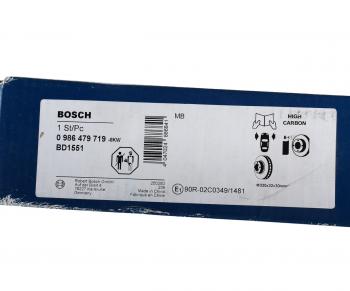 11 949 р. Диск тормозной MERCEDES E (W210) передний вентилируемый (1шт.) BOSCH BOSCH 0986479719 BOSCH 0986479719  с доставкой в г. Кемерово. Увеличить фотографию 4