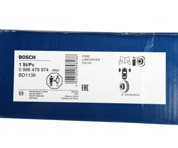 5 799 р. Диск тормозной FORD Mondeo (07-) передний (1шт.) BOSCH BOSCH 0986479974 BOSCH 0986479974  с доставкой в г. Кемерово. Увеличить фотографию 6