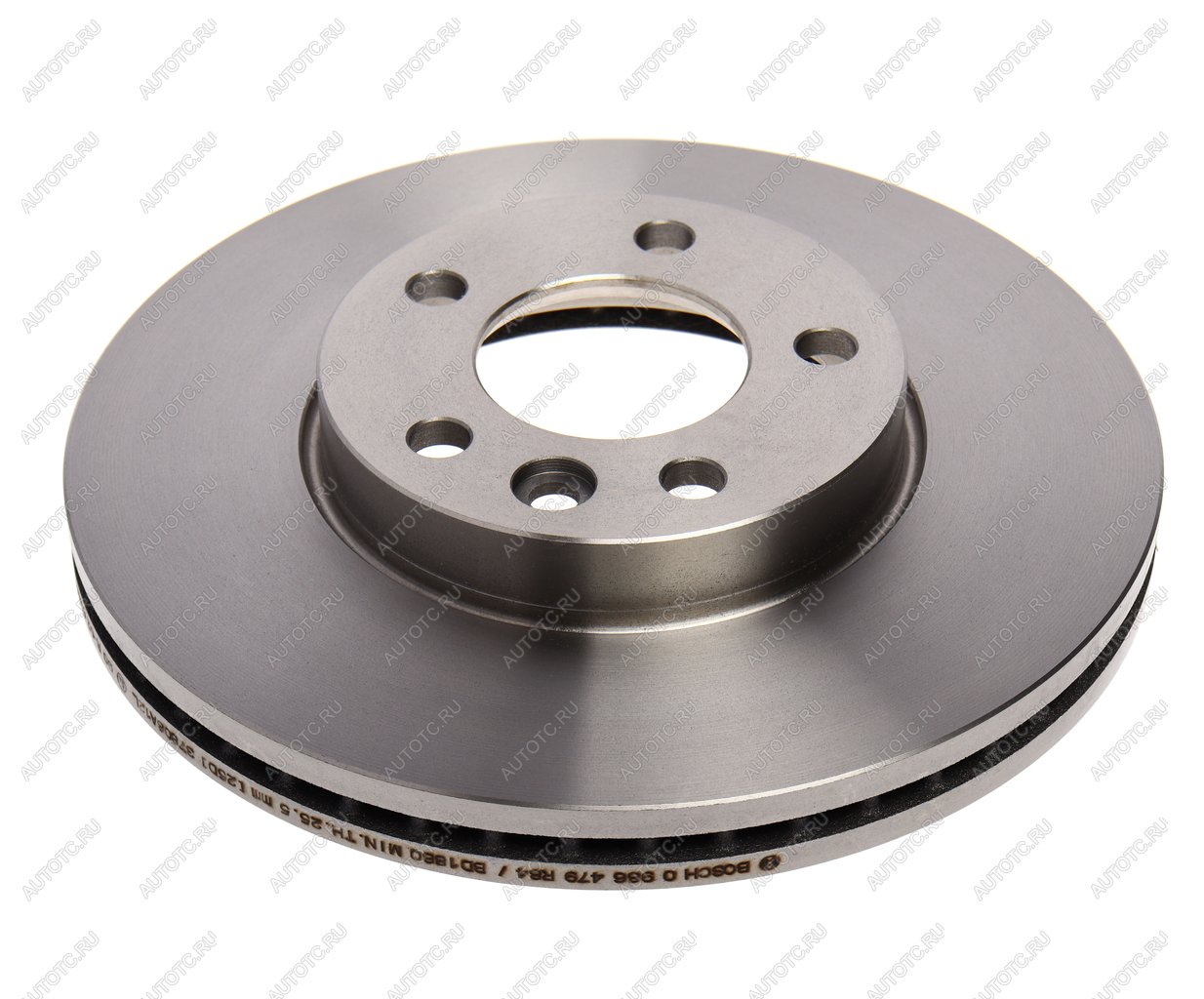 5 649 р. Диск тормозной VW T4 (03-) передний (1шт.) BOSCH BOSCH 0986479r84  с доставкой в г. Кемерово