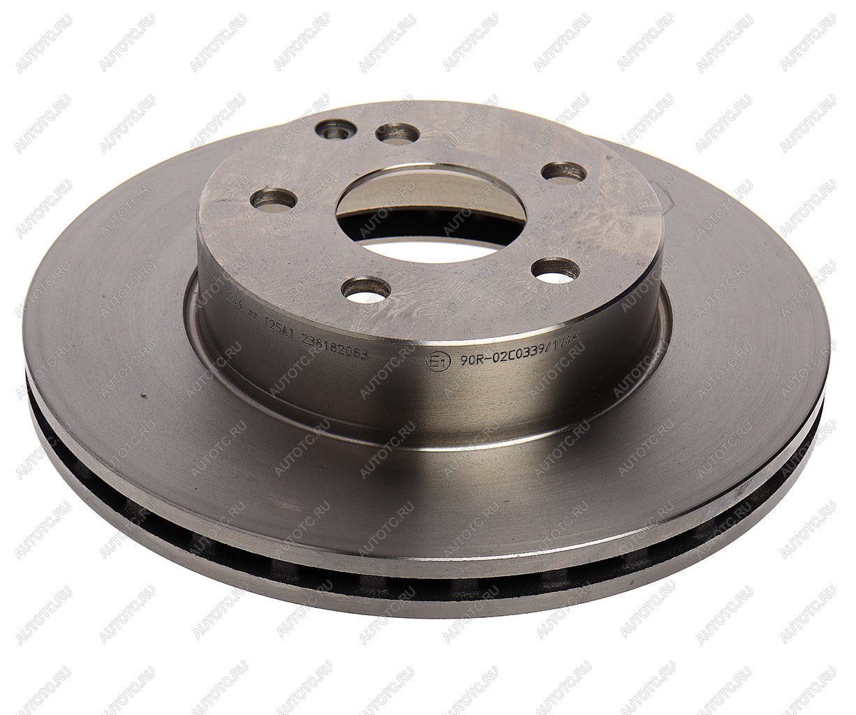 3 899 р. Диск тормозной MERCEDES C (W204) передний (1шт.) BOSCH BOSCH 0986479s83  с доставкой в г. Кемерово