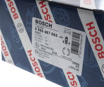 2 349 р. Колодки тормозные задние барабанные (4шт.) BOSCH Suzuki Swift ZC дорестайлинг, хэтчбэк 5 дв. (2003-2008)  с доставкой в г. Кемерово. Увеличить фотографию 4
