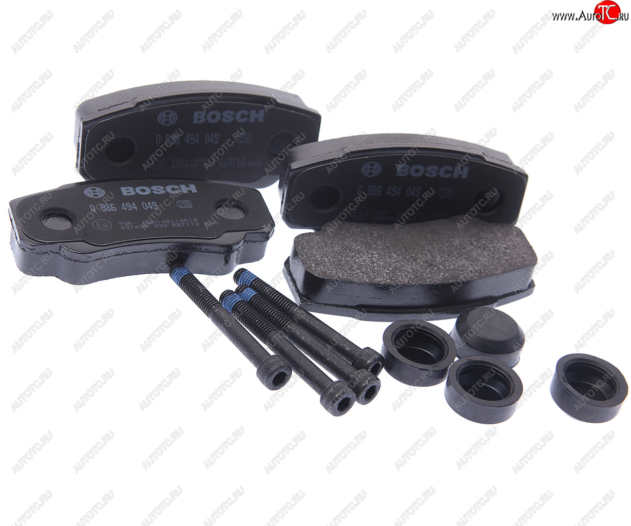 2 459 р. Колодки тормозные дисковые (4шт.) BOSCH Peugeot Boxer 244 (2002-2006)  с доставкой в г. Кемерово