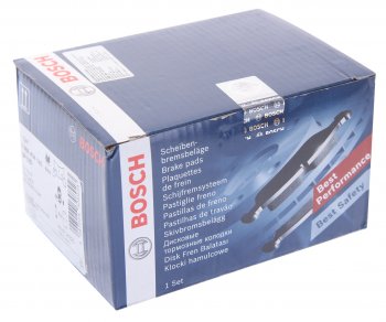 1 399 р. Колодки тормозные задние (4шт.) BOSCH Hyundai I30 FD универсал дорестайлинг (2007-2010)  с доставкой в г. Кемерово. Увеличить фотографию 3