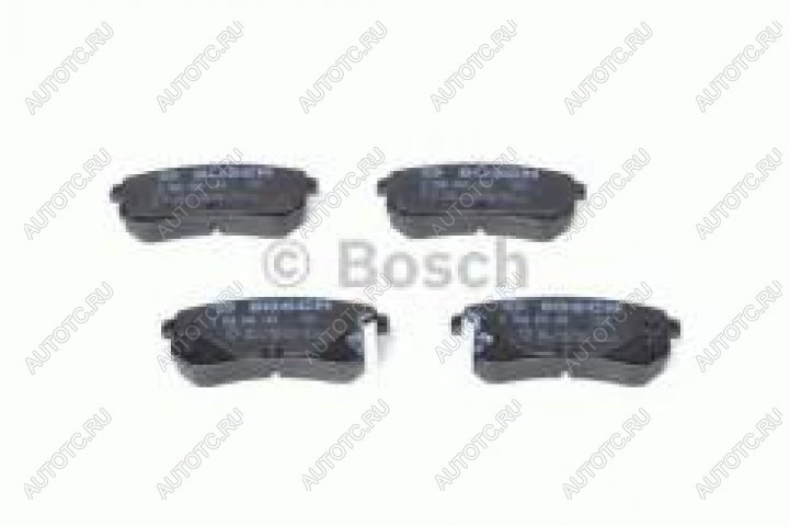 1 149 р. Колодки тормозные задние (4шт.) BOSCH KIA Picanto 1 SA хэтчбэк 5 дв. дорестайлинг (2003-2007)  с доставкой в г. Кемерово