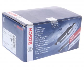 3 899 р. Колодки тормозные передние (4шт.) BOSCH Volvo XC90 C дорестайлинг (2002-2006)  с доставкой в г. Кемерово. Увеличить фотографию 3