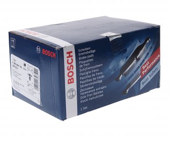 3 699 р. Колодки тормозные передние (4шт.) BOSCH CITROEN Jumpy дорестайлинг (2007-2013)  с доставкой в г. Кемерово. Увеличить фотографию 2