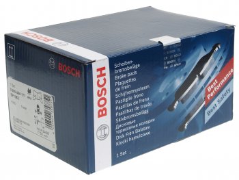 3 099 р. Колодки тормозные задние (4шт.) BOSCH Ford Transit цельнометаллический фургон (2006-2014)  с доставкой в г. Кемерово. Увеличить фотографию 2