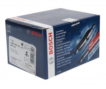 2 079 р. Колодки тормозные задние (4шт.) BOSCH Toyota Auris E150 хэтчбэк 5 дв. рестайлинг (2010-2012)  с доставкой в г. Кемерово. Увеличить фотографию 2