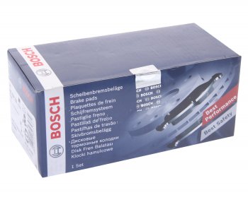 3 189 р. Колодки тормозные задние (4шт.) BOSCH KIA Sorento BL рестайлинг (2006-2010)  с доставкой в г. Кемерово. Увеличить фотографию 3