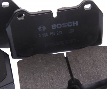 3 299 р. Колодки тормозные передние (4шт.) BOSCH BMW 7 серия E38 дорестайлинг, седан (1994-1998)  с доставкой в г. Кемерово. Увеличить фотографию 2