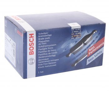 3 299 р. Колодки тормозные передние (4шт.) BOSCH BMW 7 серия E38 дорестайлинг, седан (1994-1998)  с доставкой в г. Кемерово. Увеличить фотографию 3