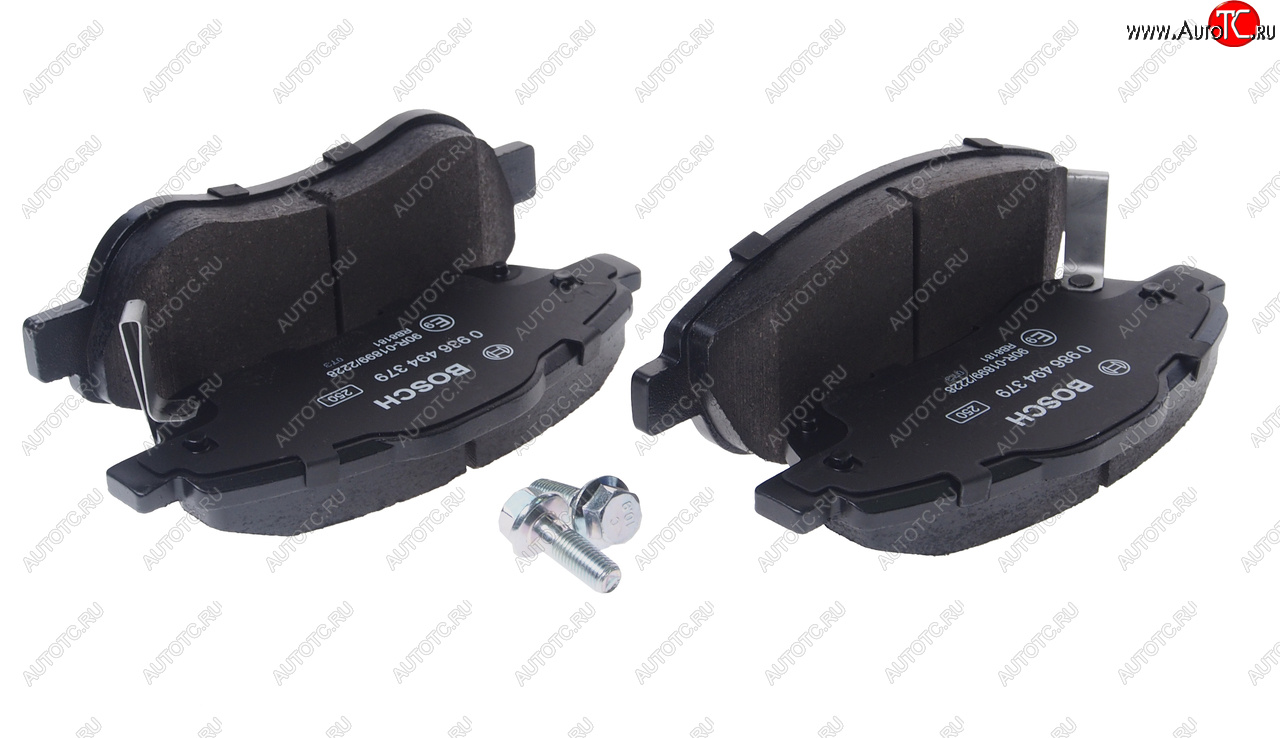 3 679 р. Колодки тормозные передние (4шт.) BOSCH Honda CR-V RE1,RE2,RE3,RE4,RE5,RE7 дорестайлинг (2007-2010)  с доставкой в г. Кемерово