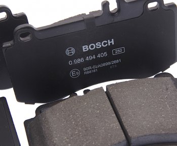 5 399 р. Колодки тормозные передние (4шт.) BOSCH Mercedes-Benz E-Class W212 дорестайлинг седан (2009-2012)  с доставкой в г. Кемерово. Увеличить фотографию 2