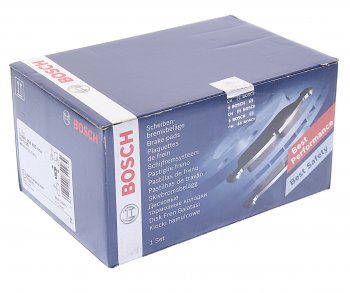 5 399 р. Колодки тормозные передние (4шт.) BOSCH Mercedes-Benz E-Class W212 дорестайлинг седан (2009-2012)  с доставкой в г. Кемерово. Увеличить фотографию 3