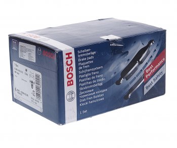 3 369 р. Колодки тормозные (4шт.) BOSCH Lexus LS460 XF40 дорестайлинг (2006-2009)  с доставкой в г. Кемерово. Увеличить фотографию 2
