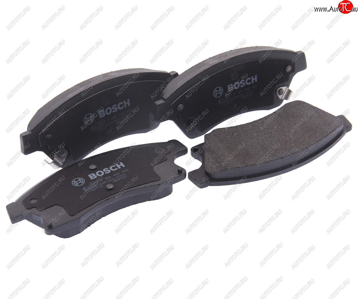 3 799 р. Колодки тормозные передние R15 (4шт.) BOSCH  Chevrolet Cruze ( J300,  J305) (2009-2012), Opel Astra  J (2009-2017)  с доставкой в г. Кемерово