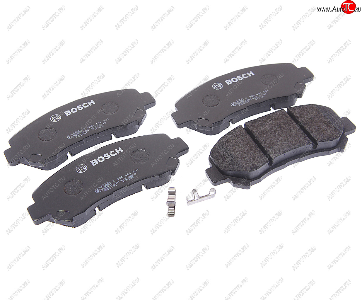 2 579 р. Колодки тормозные передние (4шт.) BOSCH Nissan Qashqai 1 J10 рестайлинг (2010-2013)  с доставкой в г. Кемерово