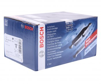 3 199 р. Колодки тормозные передние (4шт.) BOSCH Toyota Corolla E180 дорестайлинг (2013-2016)  с доставкой в г. Кемерово. Увеличить фотографию 3