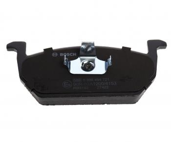 3 499 р. Колодки тормозные передние (4шт.) BOSCH Volkswagen Golf 7 дорестайлинг, хэтчбэк 5 дв. (2012-2017)  с доставкой в г. Кемерово. Увеличить фотографию 3