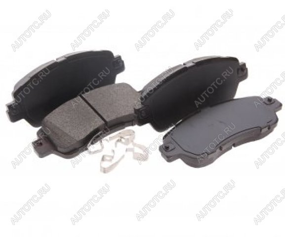 2 189 р. Колодки тормозные передние (4шт.) BOSCH Mazda Demio 4 DJ (2014-2019)  с доставкой в г. Кемерово