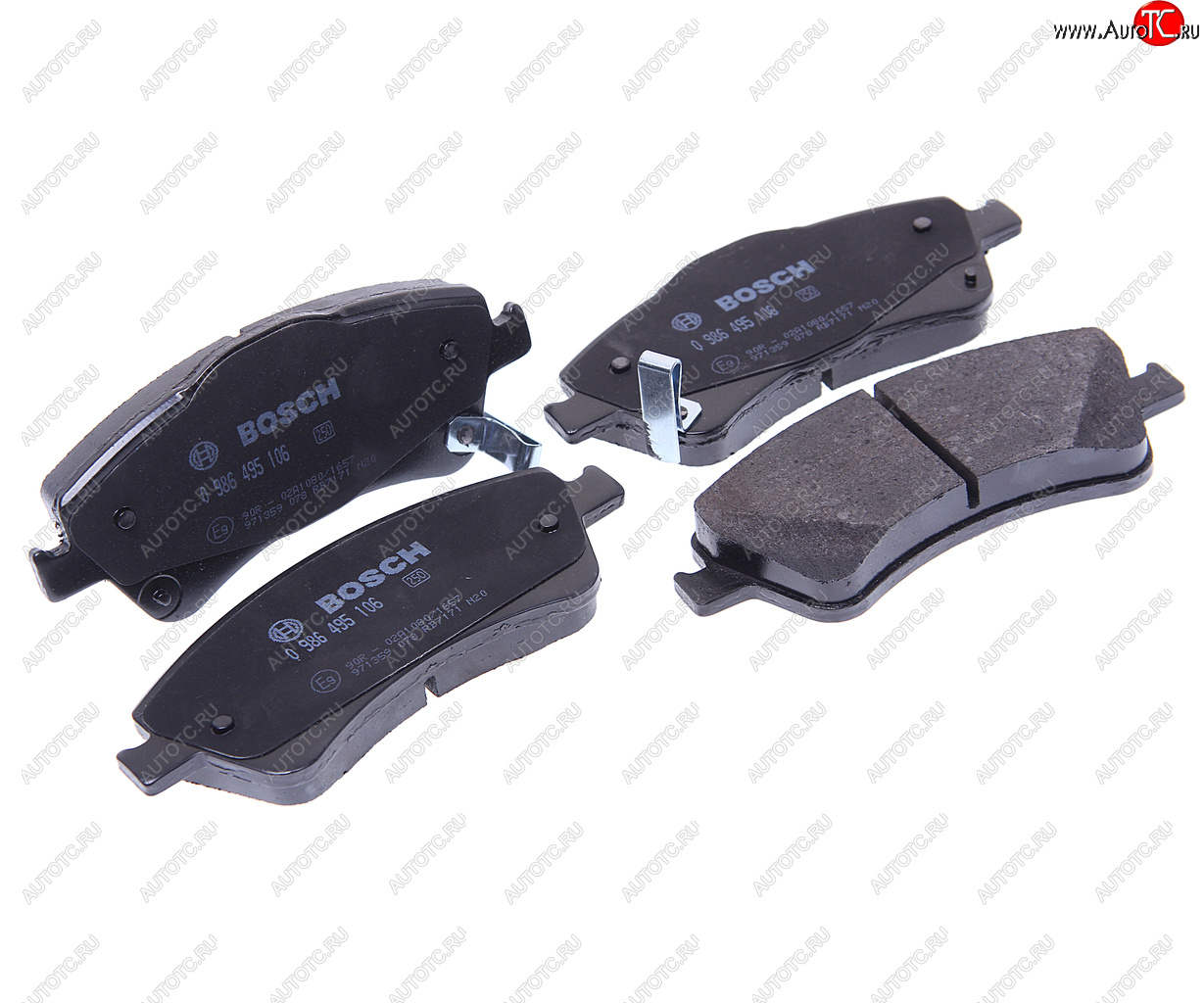 2 799 р. Колодки тормозные передние (4шт.) BOSCH Toyota Avensis T270 универсал дорестайлинг (2008-2011)  с доставкой в г. Кемерово