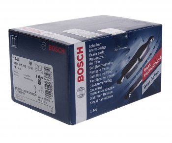 1 599 р. Колодки тормозные передние (4шт.) BOSCH Renault Logan 1 дорестайлинг (2004-2010)  с доставкой в г. Кемерово. Увеличить фотографию 2
