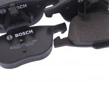 2 499 р. Колодки тормозные передние (4шт.) BOSCH Ford Focus 2  седан дорестайлинг (2004-2008)  с доставкой в г. Кемерово. Увеличить фотографию 2