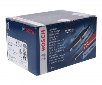 1 899 р. Колодки тормозные задние (4шт.) BOSCH Ford Focus 3 седан дорестайлинг (2011-2015)  с доставкой в г. Кемерово. Увеличить фотографию 2