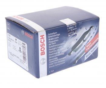 1 669 р. Колодки тормозные задние (4шт.) BOSCH CITROEN C8 (2002-2014)  с доставкой в г. Кемерово. Увеличить фотографию 3
