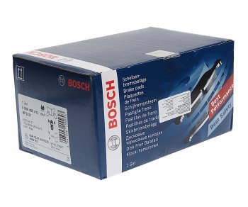 2 799 р. Колодки тормозные передние (4шт.) BOSCH Volkswagen Passat B6 седан (2005-2011)  с доставкой в г. Кемерово. Увеличить фотографию 3