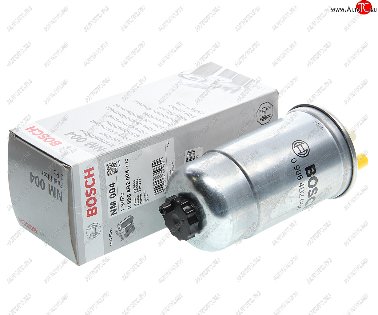 2 099 р. Фильтр топливный RENAULT Duster (10-) BOSCH BOSCH 09864b2004  с доставкой в г. Кемерово