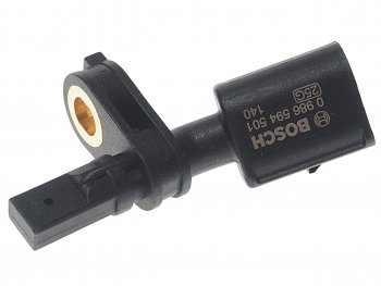 2 989 р. Датчик АБС VW Polo AUDI A1,A3 SKODA Fabia,Octavia (00-) колеса переднего правого BOSCH BOSCH 0986594501  с доставкой в г. Кемерово. Увеличить фотографию 1
