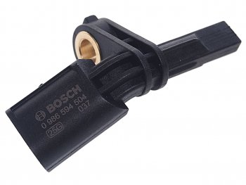 2 599 р. Датчик АБС VW Golf (03-08),Passat (05-10) колеса переднего BOSCH BOSCH 0986594504  с доставкой в г. Кемерово. Увеличить фотографию 2