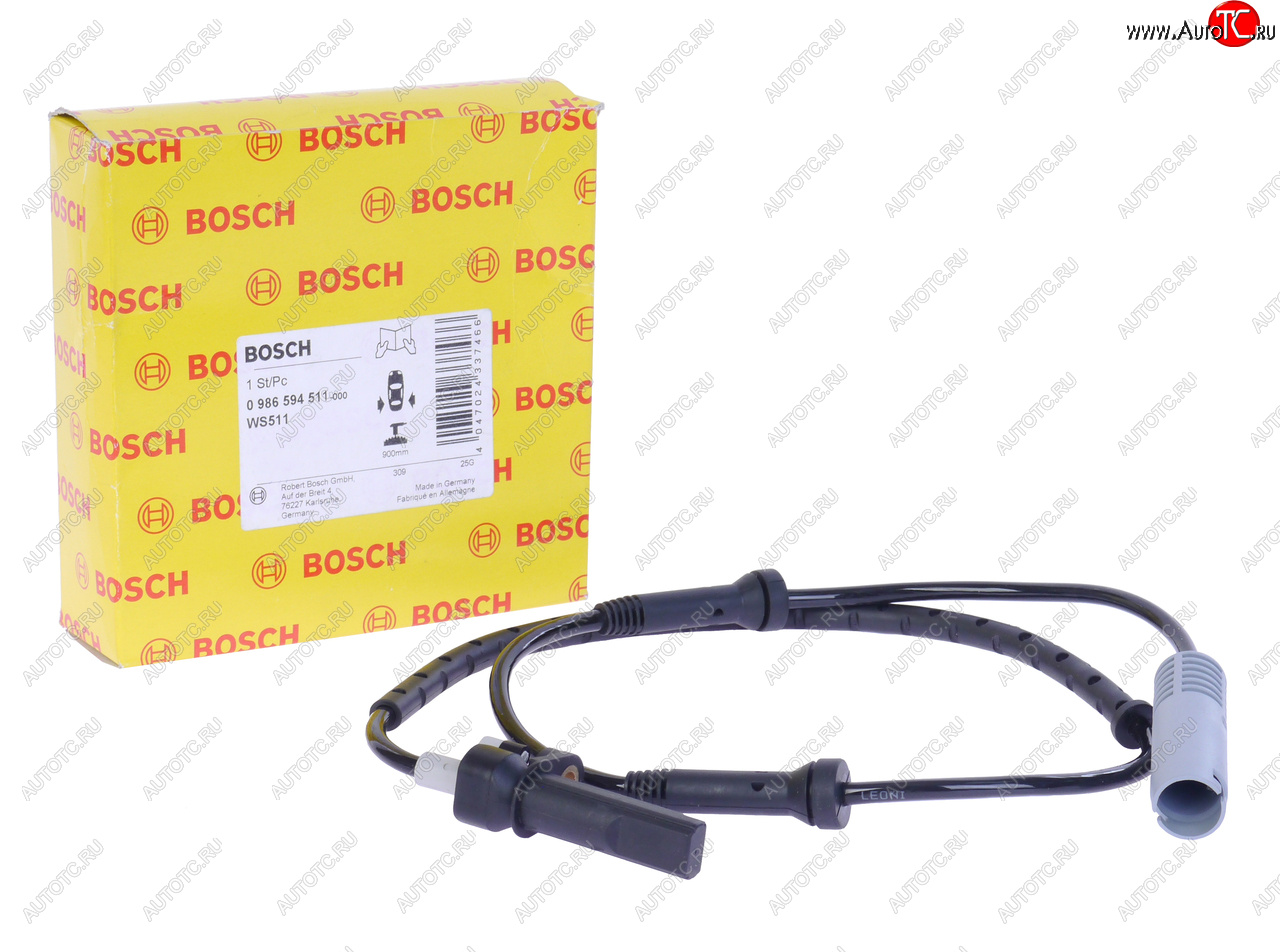 5 799 р. Датчик АБС BMW E39 колеса заднего BOSCH BOSCH 0986594511  с доставкой в г. Кемерово