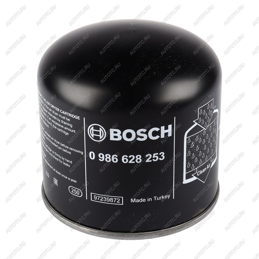 2 899 р. Фильтр-патрон DAF CF75,85,95 (M41х1.5мм h=134мм) осушителя воздуха BOSCH BOSCH 0986628253  с доставкой в г. Кемерово