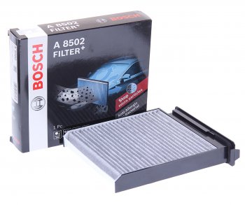1 779 р. Фильтр воздушный салона ЛАДА Largus RENAULT Logan,Duster NISSAN Note (06-) BOSCH BOSCH 0986628502 BOSCH 0986628502  с доставкой в г. Кемерово. Увеличить фотографию 2