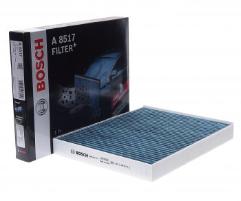 2 189 р. Фильтр воздушный салона VW Touareg,T5 AUDI Q7 PORSCHE Cayenne угольный BOSCH BOSCH 0986628517  с доставкой в г. Кемерово. Увеличить фотографию 1
