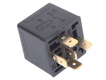 379 р. Реле электромагнитное 24V 5-ти контактное (20A) с сопротивлением BOSCH BOSCH 0986ah0204  с доставкой в г. Кемерово. Увеличить фотографию 2