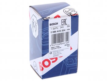 379 р. Реле электромагнитное 24V 5-ти контактное (20A) с сопротивлением BOSCH BOSCH 0986ah0204  с доставкой в г. Кемерово. Увеличить фотографию 3