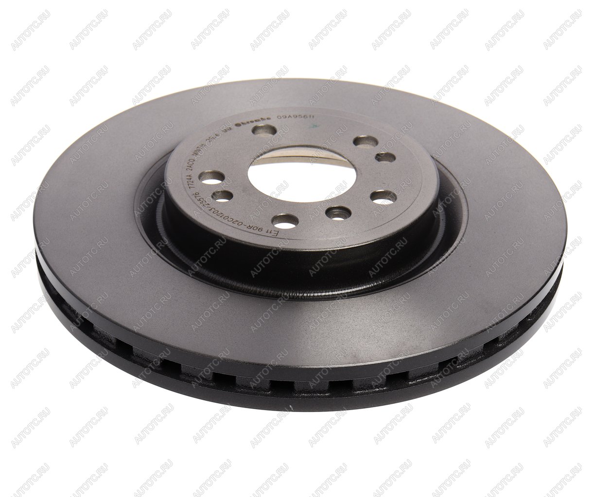 9 299 р. Диск тормозной MERCEDES ML (W166) передний вентилируемый d=330мм BREMBO BREMBO 09a95611  с доставкой в г. Кемерово