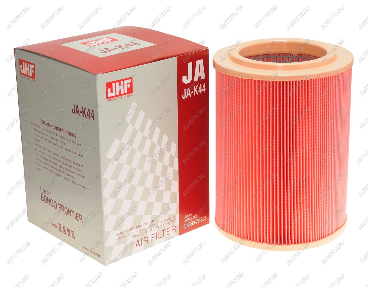 959 р. Фильтр воздушный KIA Bongo 3 (06-) (2.73.0) (JA-K44) JHF JHF 0k6b0-23603  с доставкой в г. Кемерово