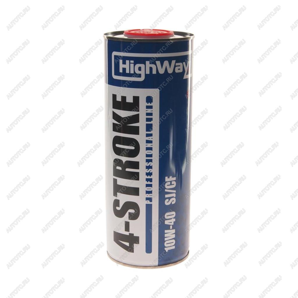 539 р. Масло моторное для 4-х тактных двигателей SJ JASO MA-2 4T 10W40 псинт.1л HIGHWAY OIL RIGHT 10014  с доставкой в г. Кемерово
