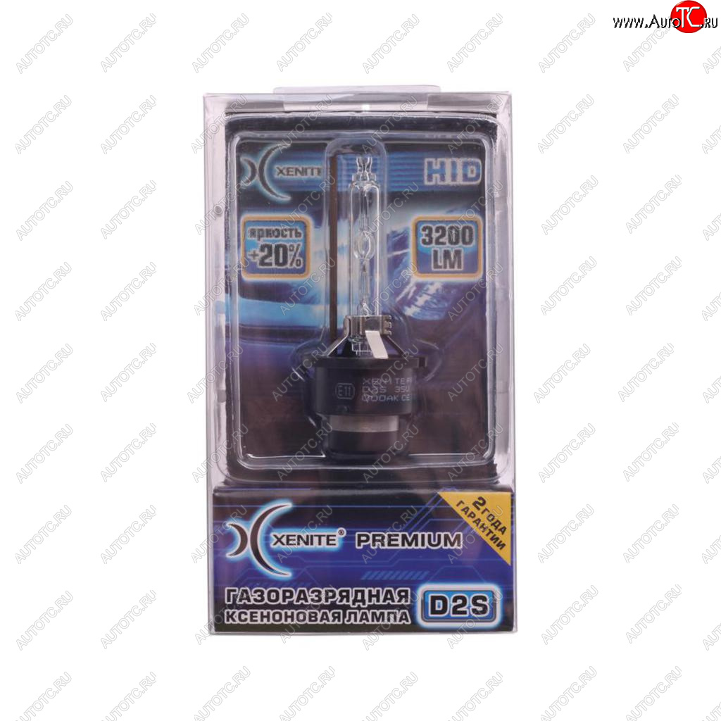 1 149 р. Лампа ксеноновая D2S 4300K +20% бокс Premium XENITE XENITE 1002010  с доставкой в г. Кемерово
